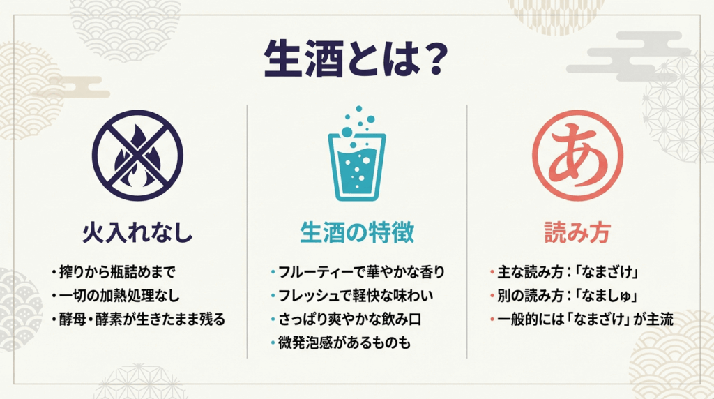 生酒とは？