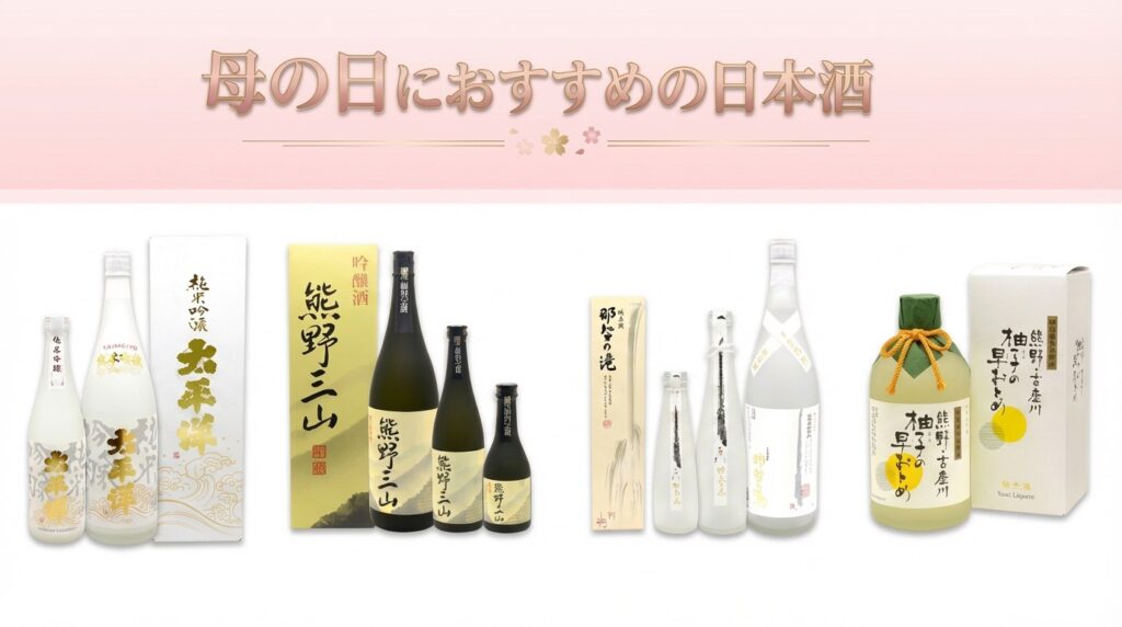 母の日におすすめの日本酒